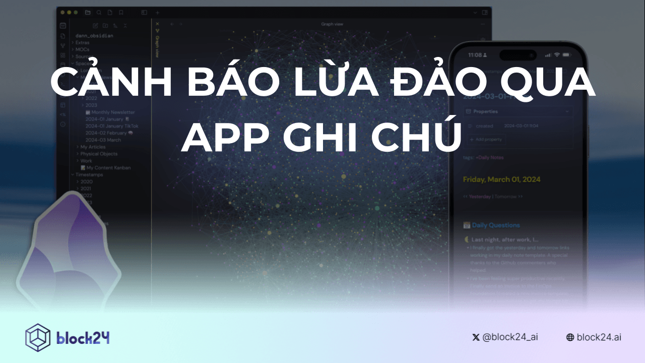 App Ghi Chú Dính Mã Độc Lừa Đảo
