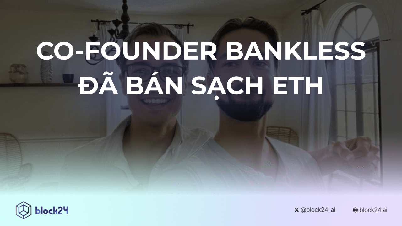David Hoffman bán sạch ETH và lời thừa nhận cay đắng