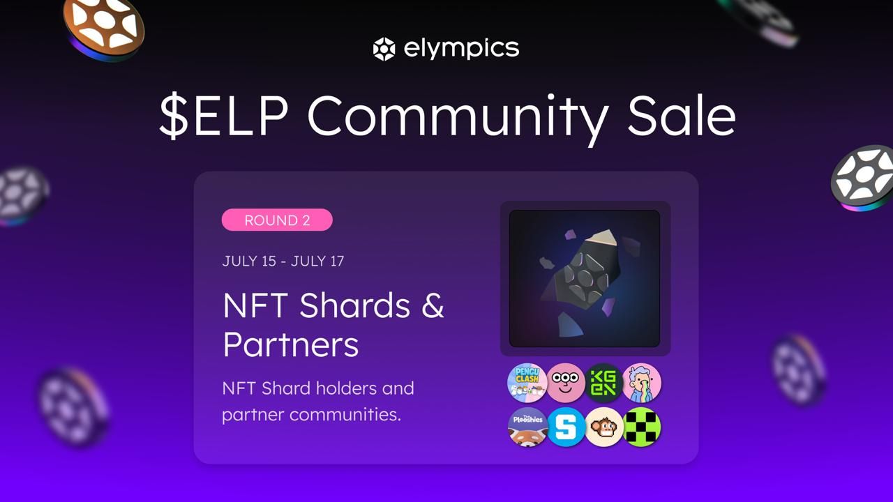 Hạ tầng Web3 Gaming Elympics mở bán $ELP token tối nay 15/7/2025