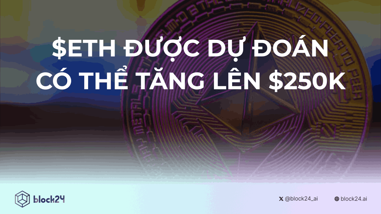 ETH được dự đoán có thể tăng lên $250K