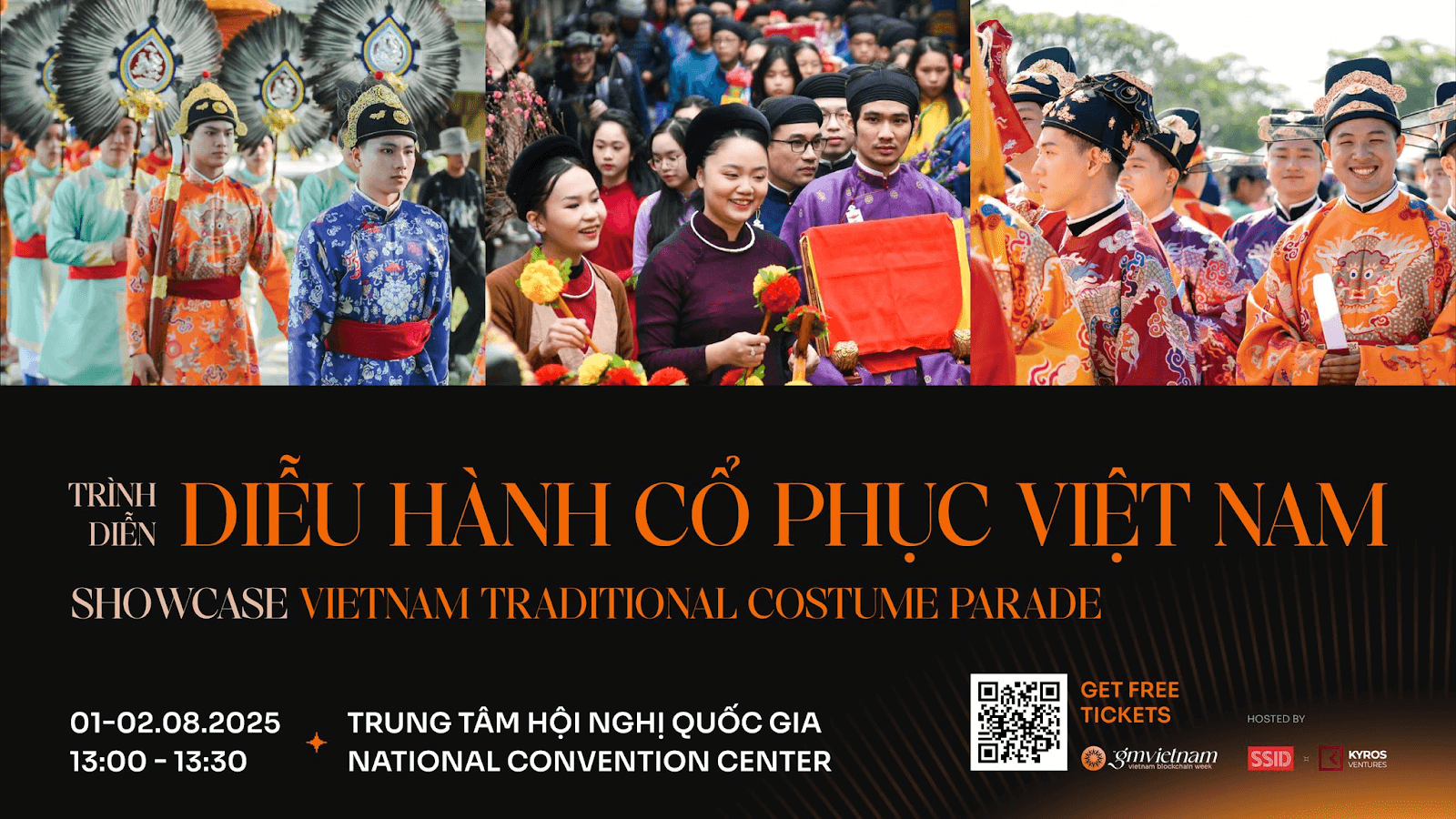 Diễu hành cổ phục Việt Nam tại GM Vietnam 2025