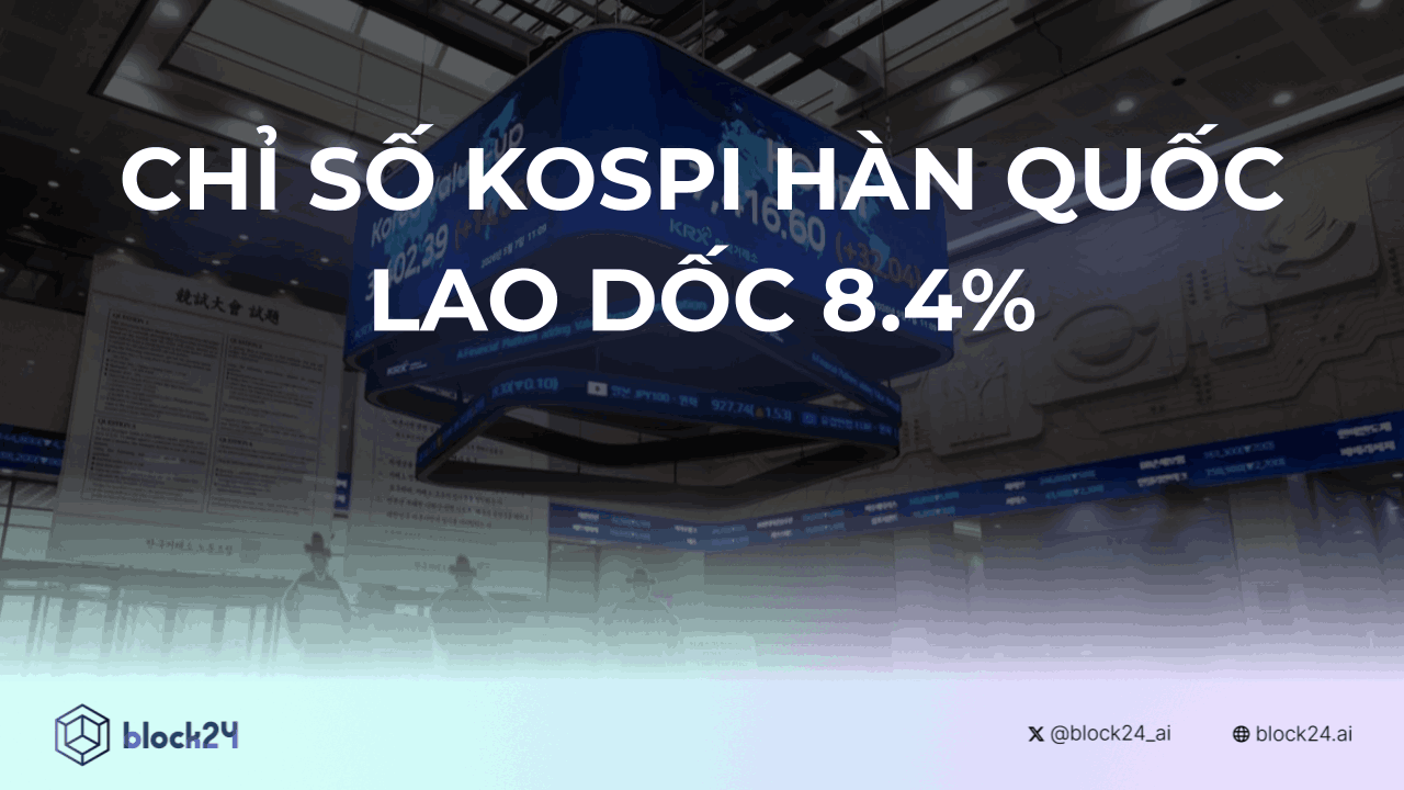 Chỉ Số KOSPI Hàn Quốc Ngắt Mạch Khẩn Cấp