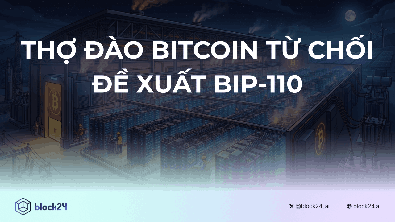 Thợ đào Bitcoin từ chối đề xuất BIP-110 