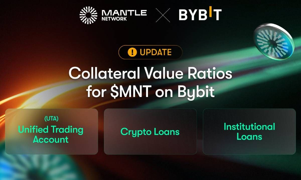 Bybit cập nhật tỷ lệ vay & thế chấp đối với token $MNT