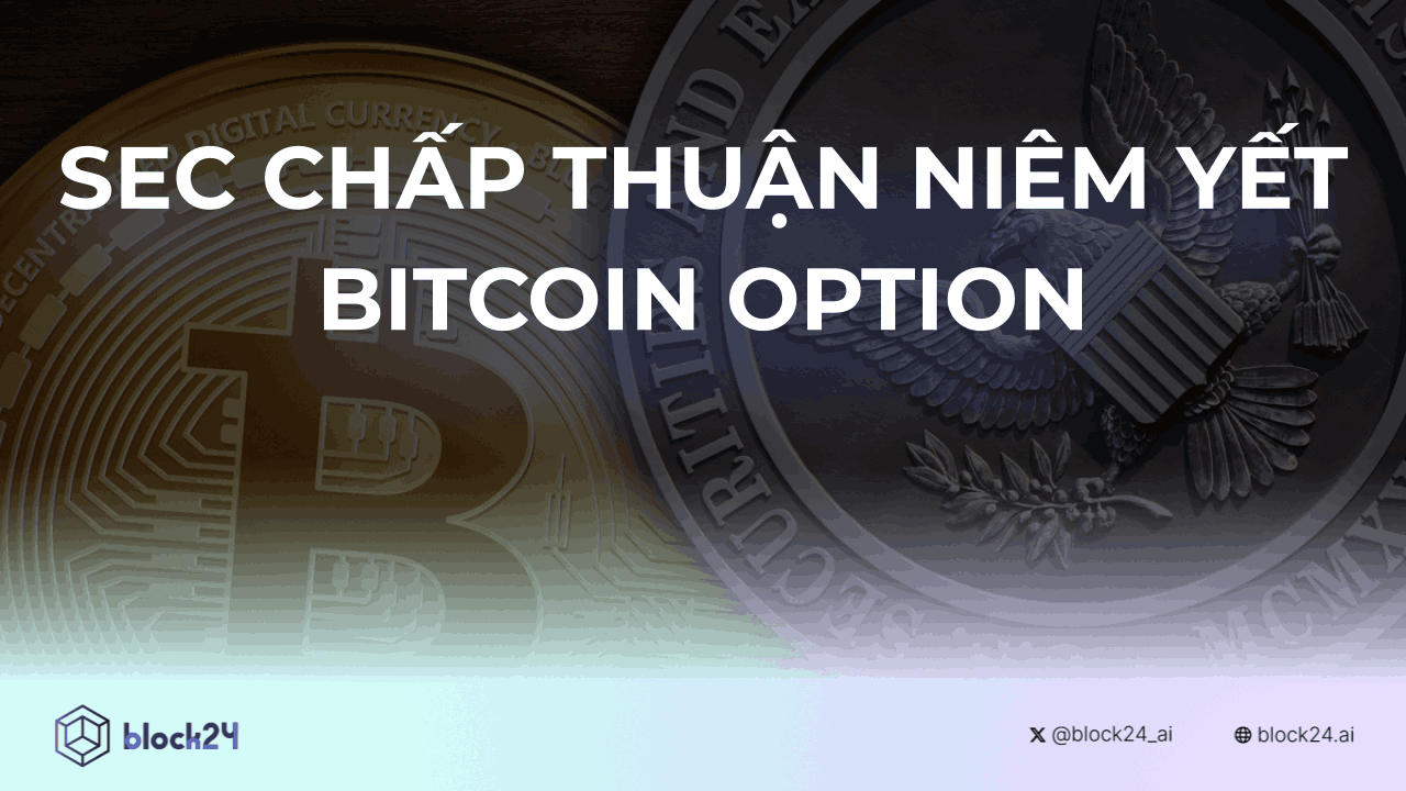 SEC Chấp Thuận Niêm Yết Bitcoin Option