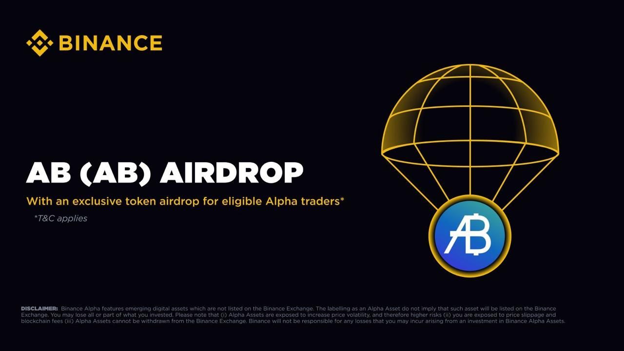 Binance Alpha sẽ airdrop token AB vào ngày 7/6/2025!
