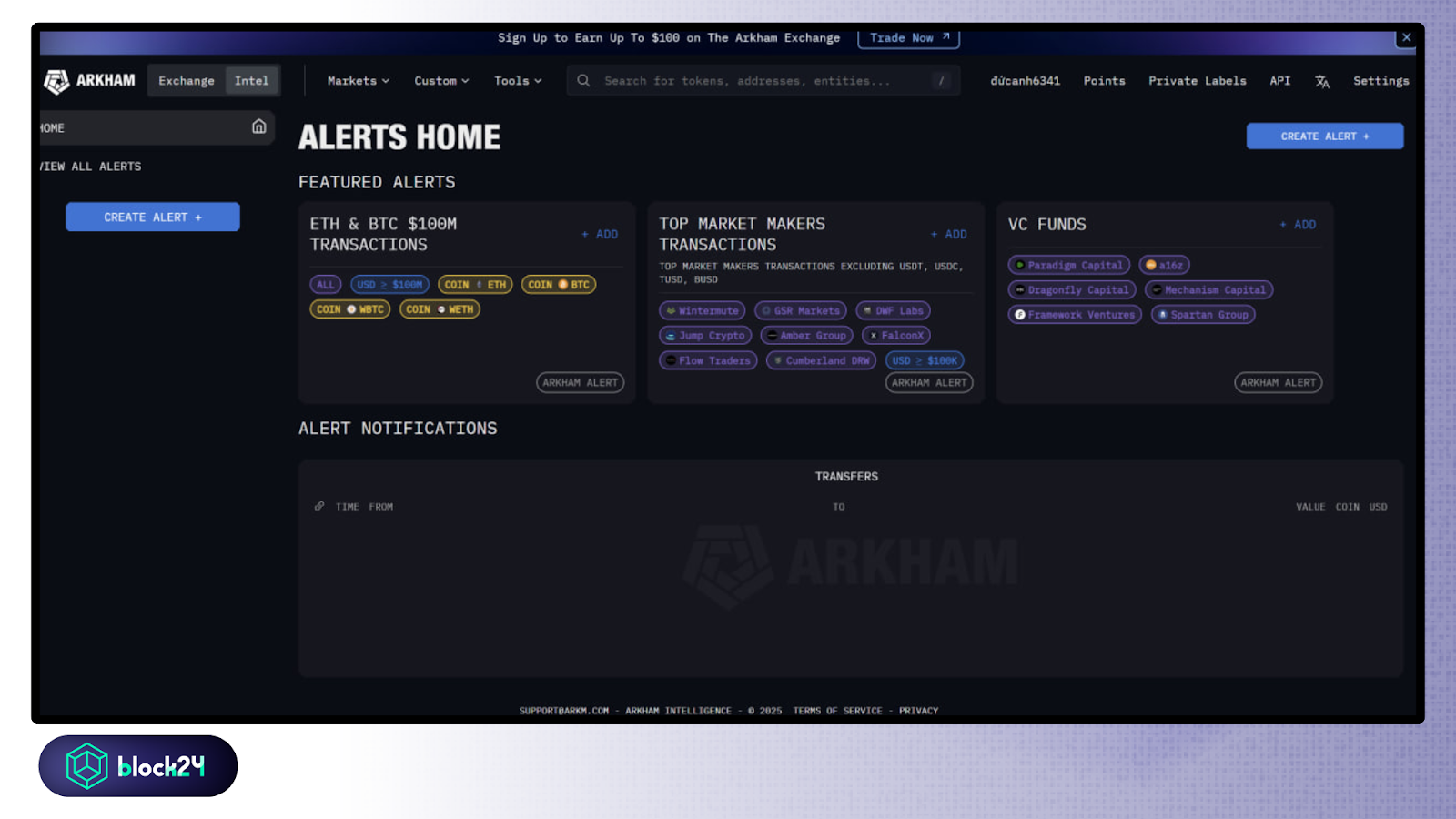 Arkham Alerts