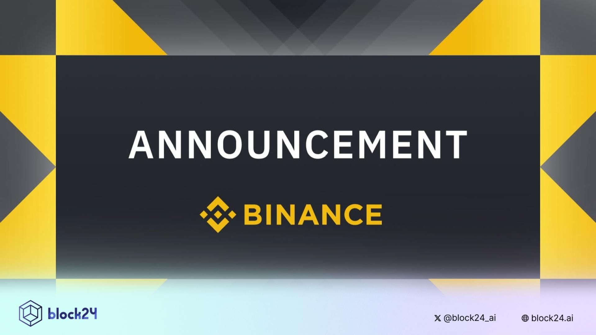 Binance sẽ niêm yết RECALL vào ngày 15/10/2025