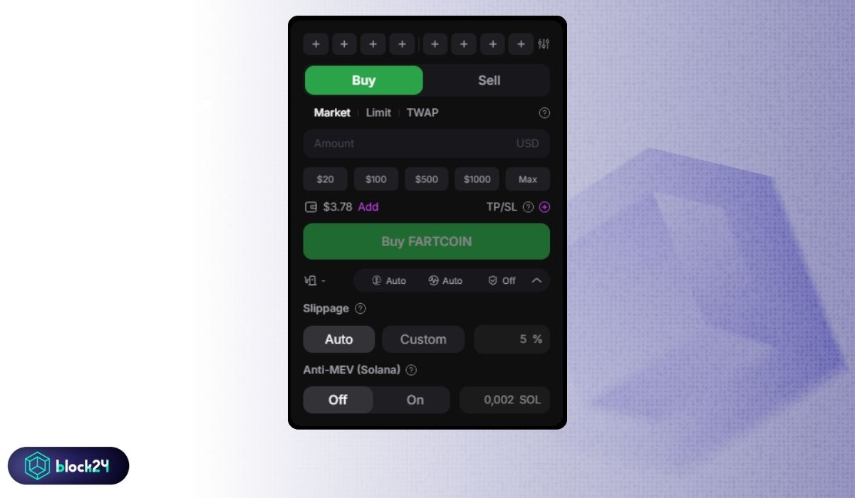 Mua hoặc bán memecoin