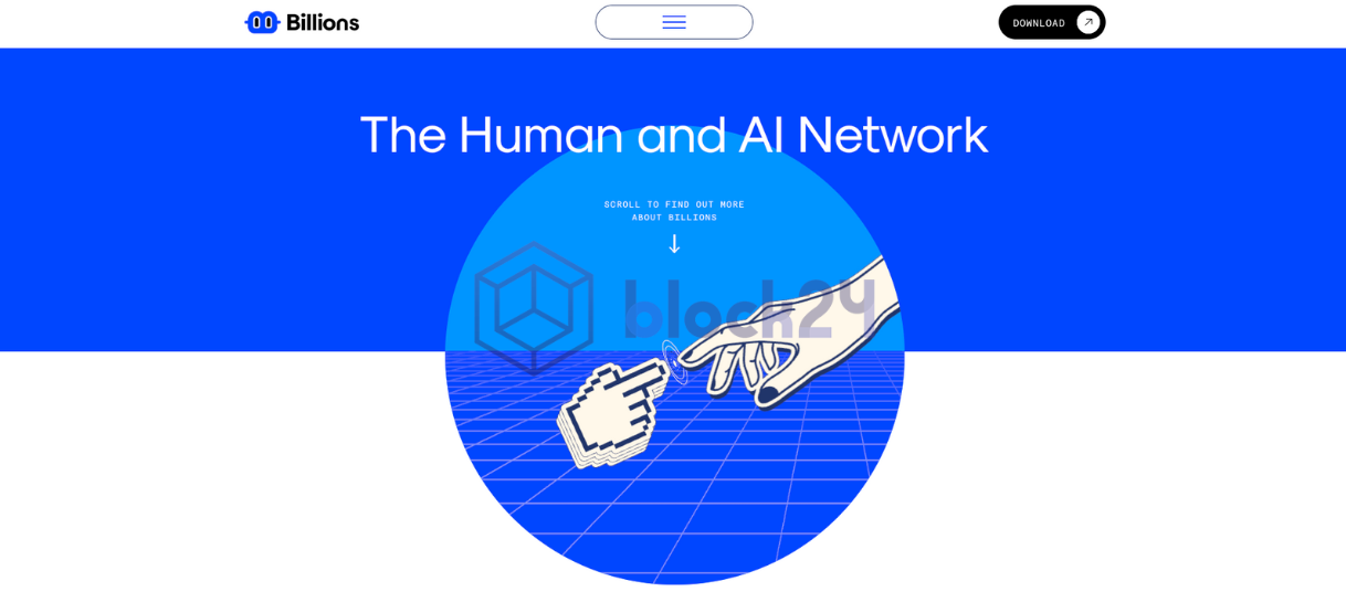 Trang chủ dự án Billions Network