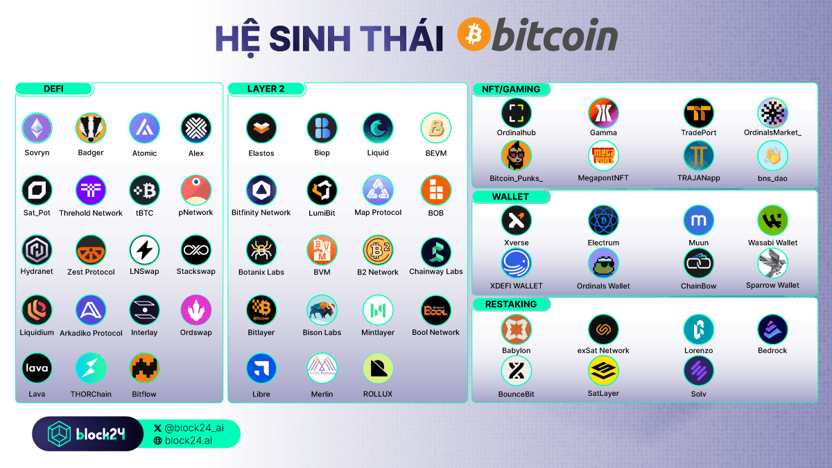 Hệ sinh thái Bitcoin