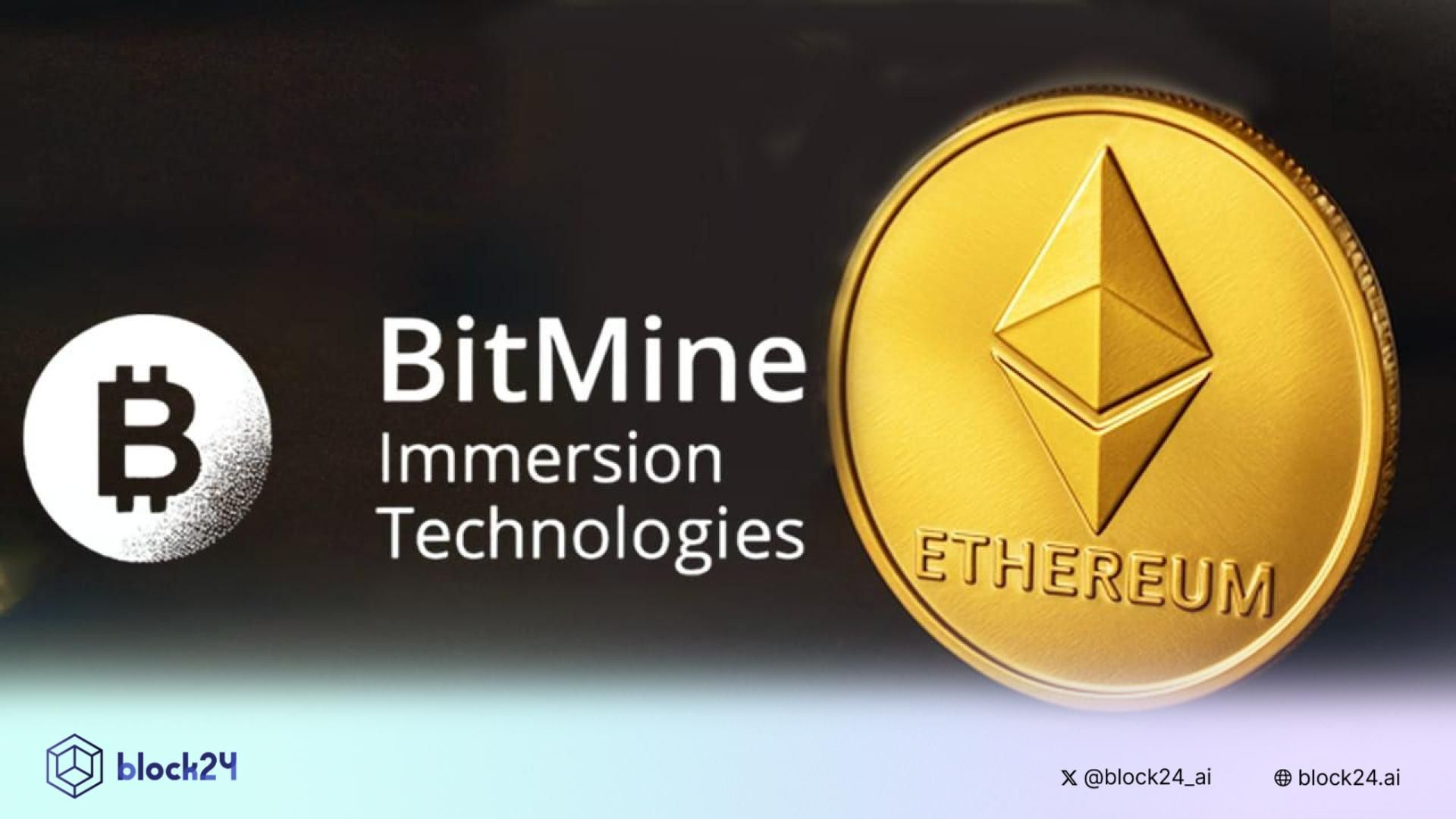 BitMine mua thêm 2.2 tỷ USD ETH tuần qua (18/8 - 24/8/2025)