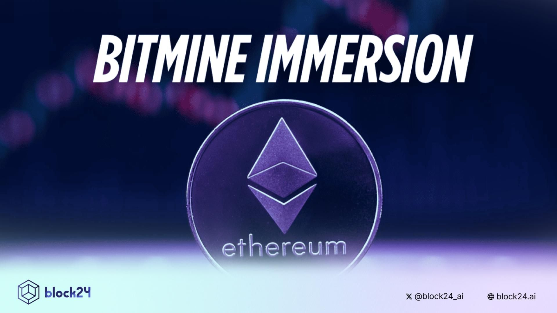 BitMine mua thêm 1 tỷ USD ETH tuần qua (22/9 - 28/9/2025)