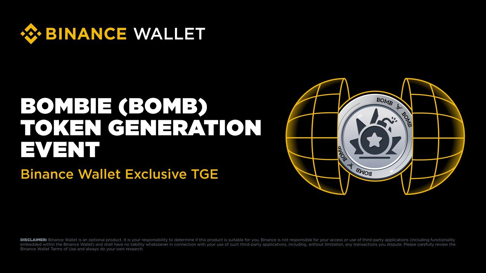 Binance Wallet ra mắt kèo IDO số 24: Bombie (BOMB)