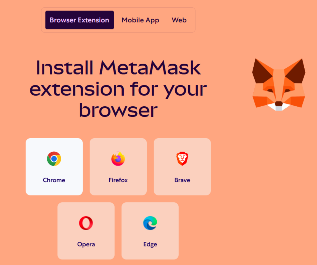 Nên tải MetaMask trực tiếp từ MetaMask.io