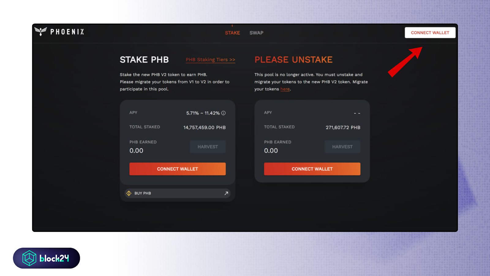Connect wallet