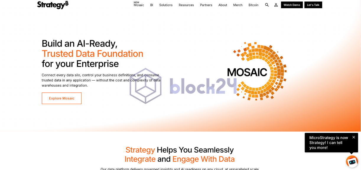 Trang chủ MicroStrategy