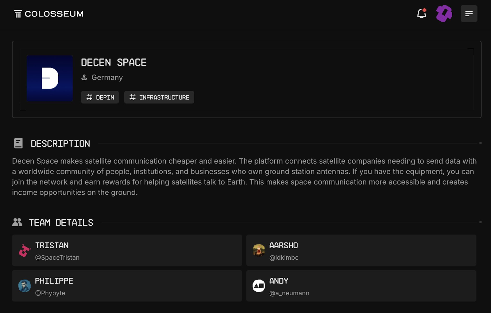 Thông tin dự án Decen Space