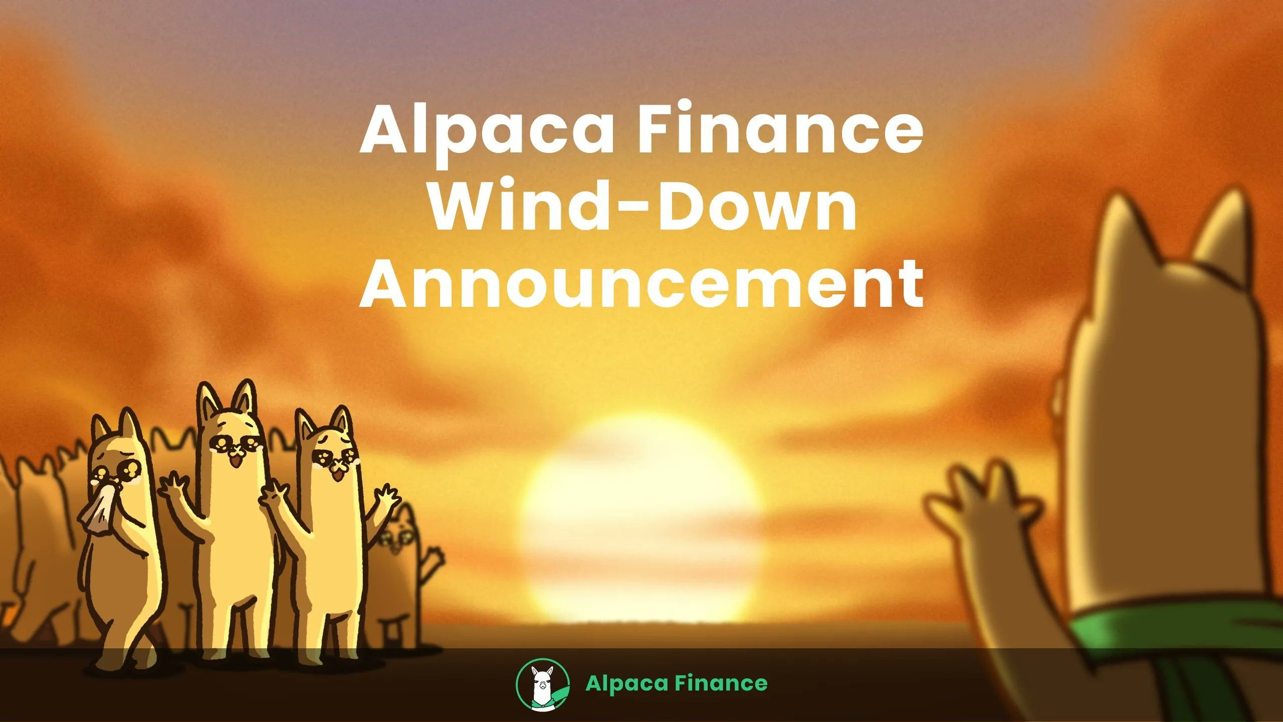Alpaca Finance (ALPACA) thông báo đóng cửa dự án - nguồn: X (Twitter)