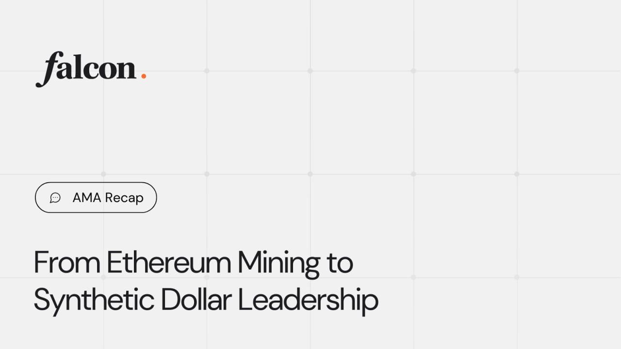 Falcon hiện đang phát triển stablecoin  Falcon USD (USDf)