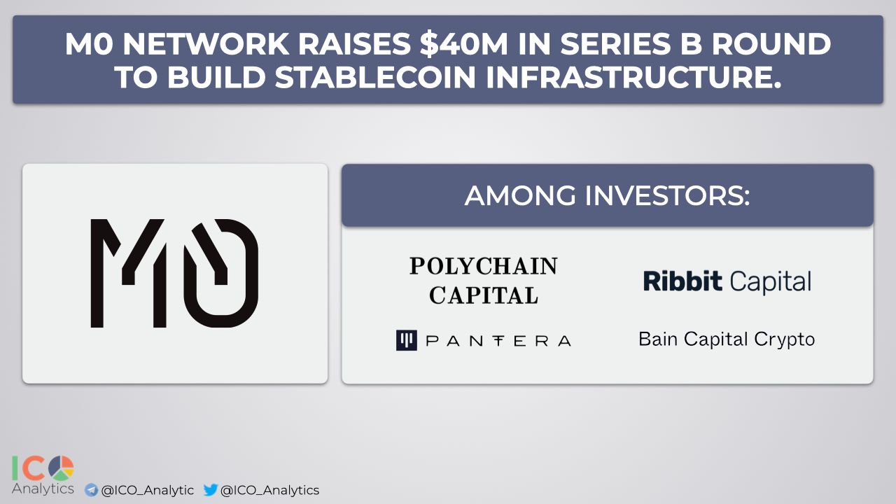 M0 Network huy động được 40 triệu USD từ Series B để phát triển mạng lưới Stablecoin - nguồn: X (Twitter)