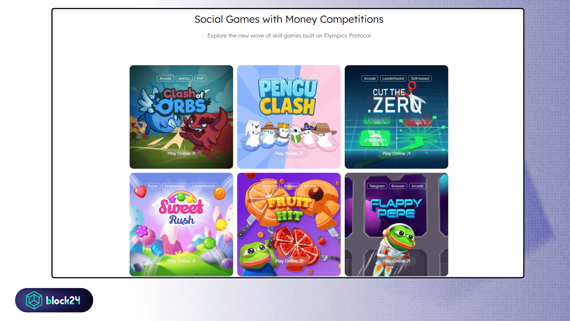 Các tựa game có Money Competitions
