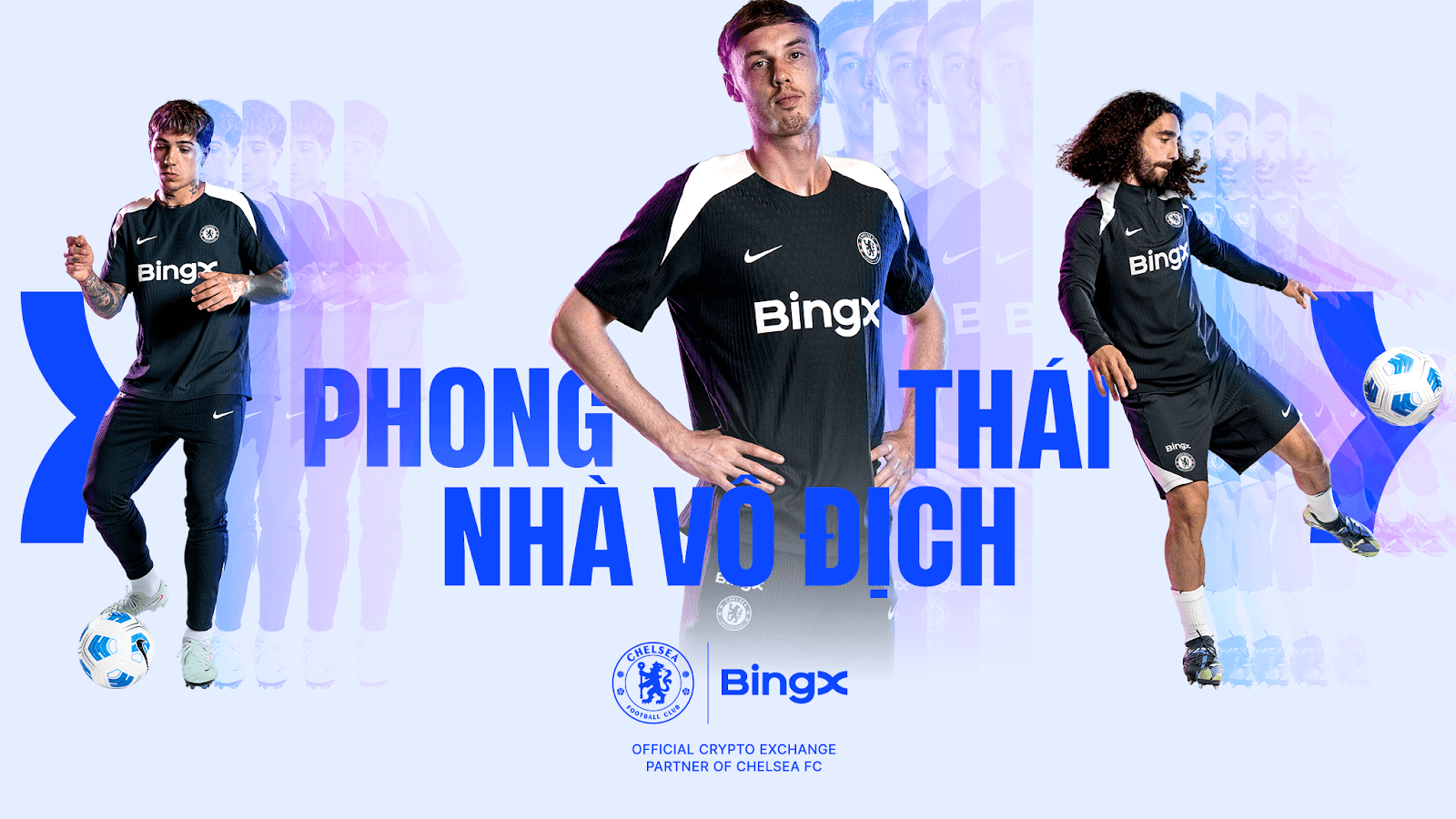 BingX là đối tác chiến lược của Chelsea FC