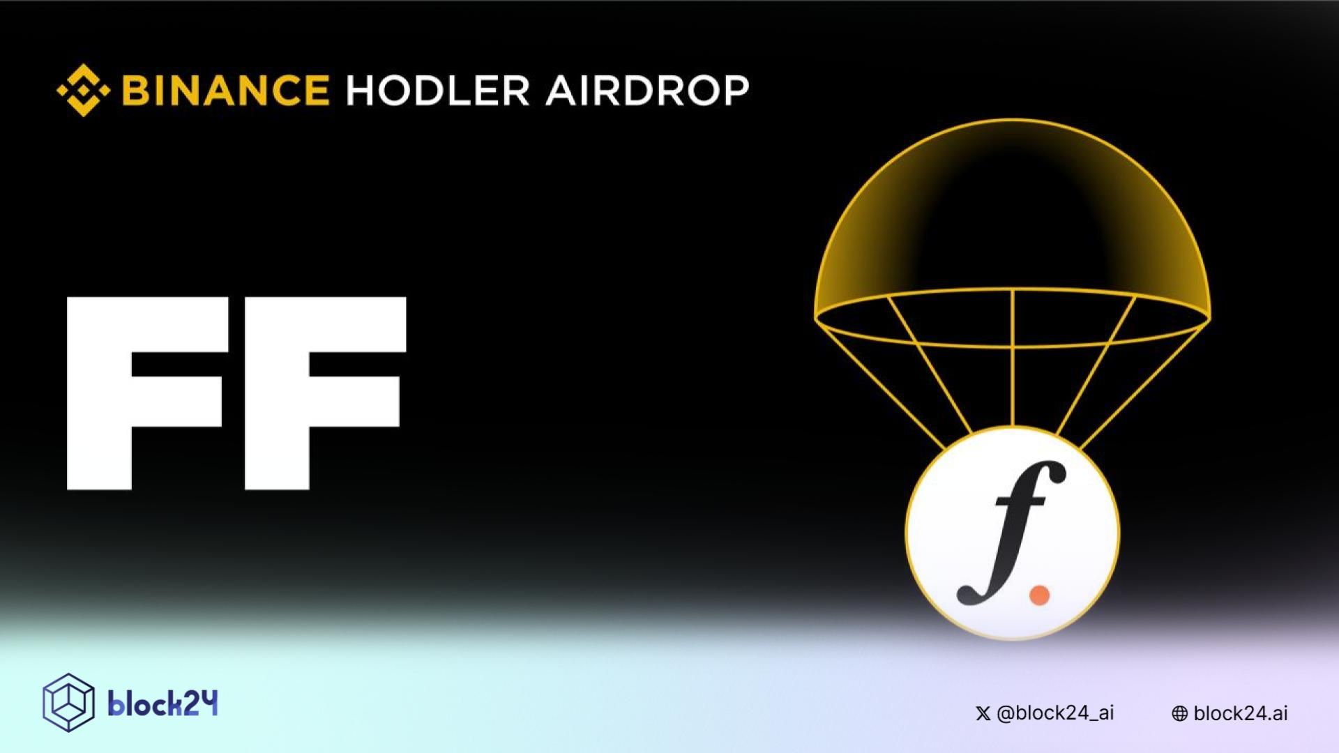 Binance sẽ niêm yết FF (Falcon) - dự án HODLer Airdrops số 46