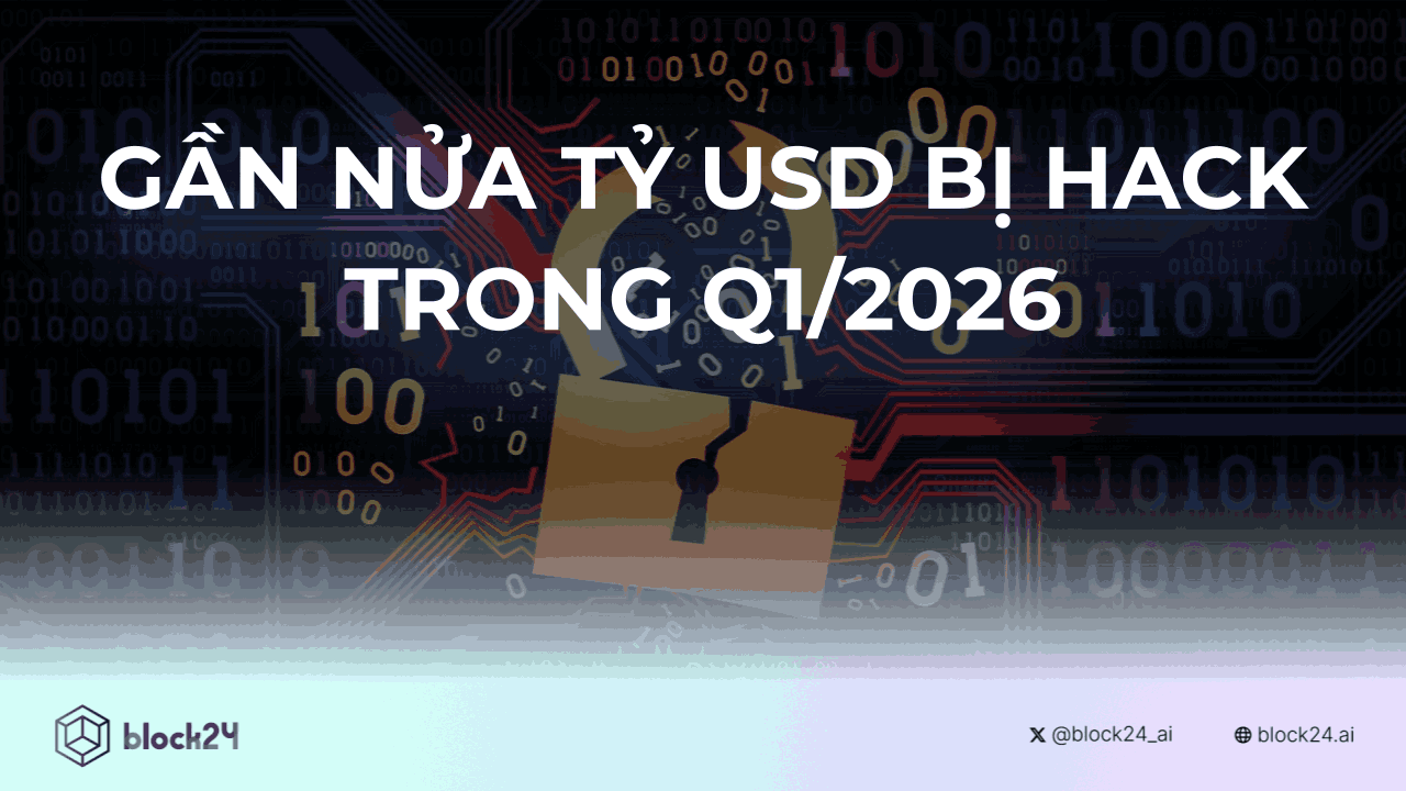 Gần nửa tỷ USD bị hack đầu năm 2026