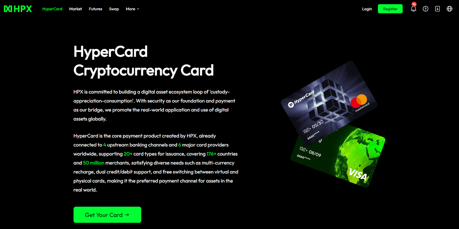 HyperCard đã mở rộng trên 170 quốc gia