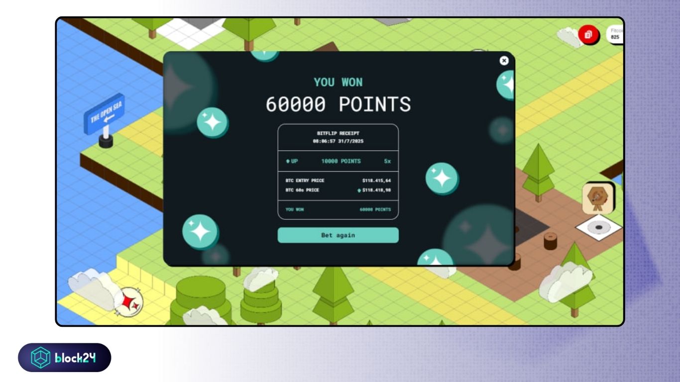 BitFlip giới hạn 150k points/ngày