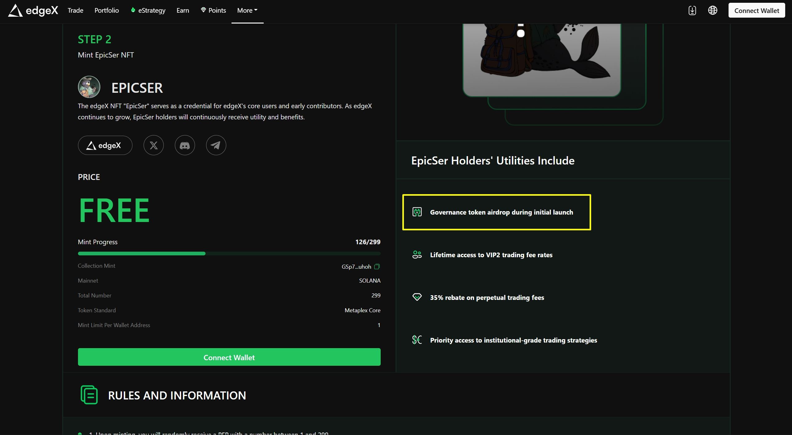 EdgeX đã xác nhận có airdrop