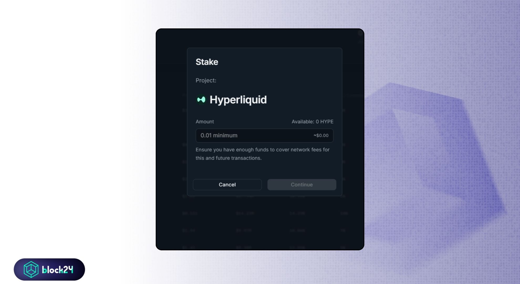 Stake token