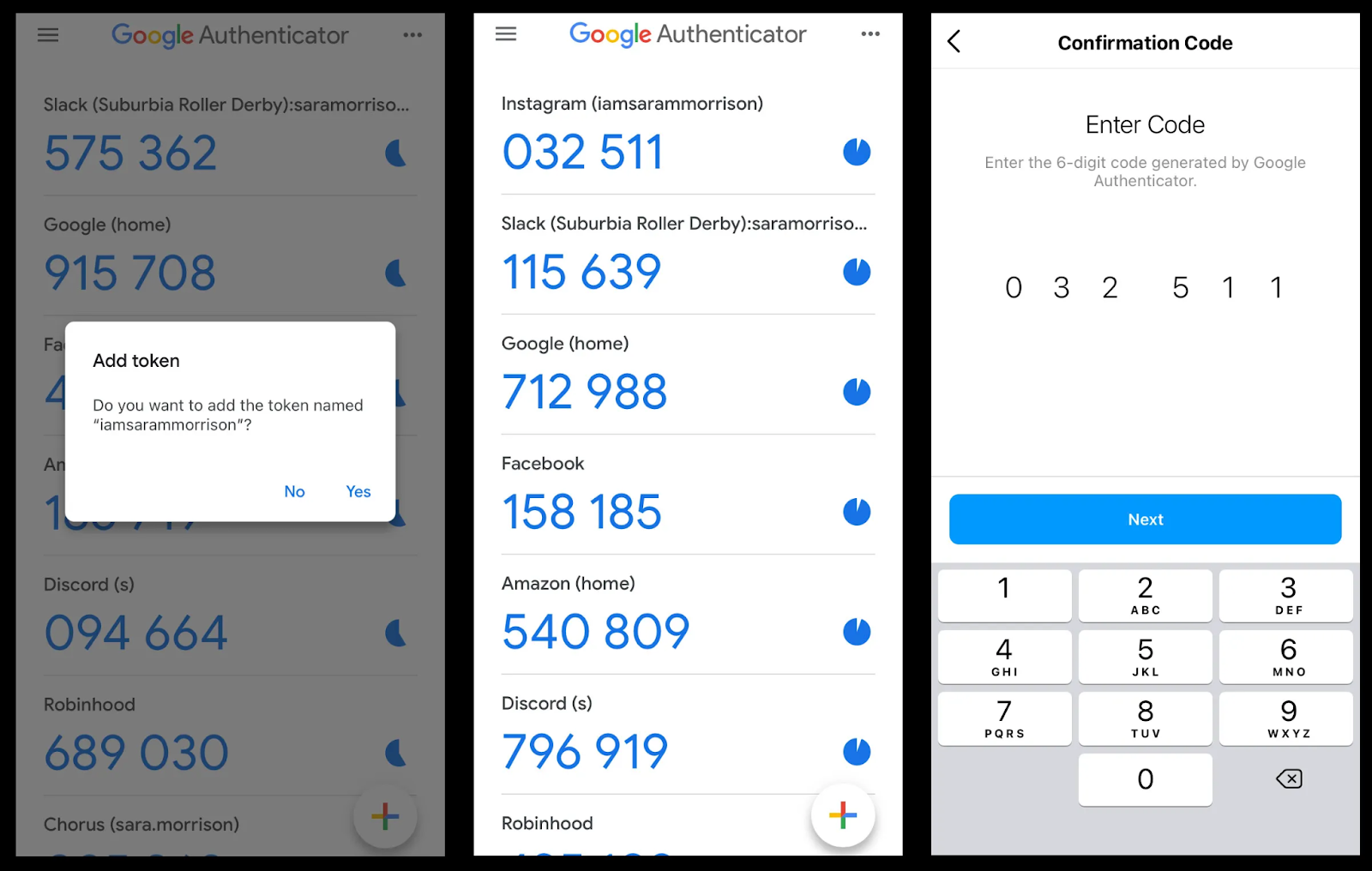Ứng dụng Google Authenticator