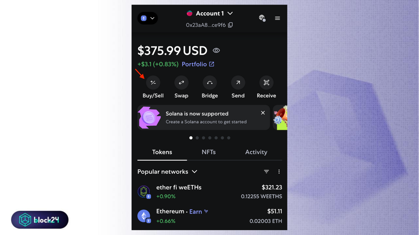 Chọn Buy