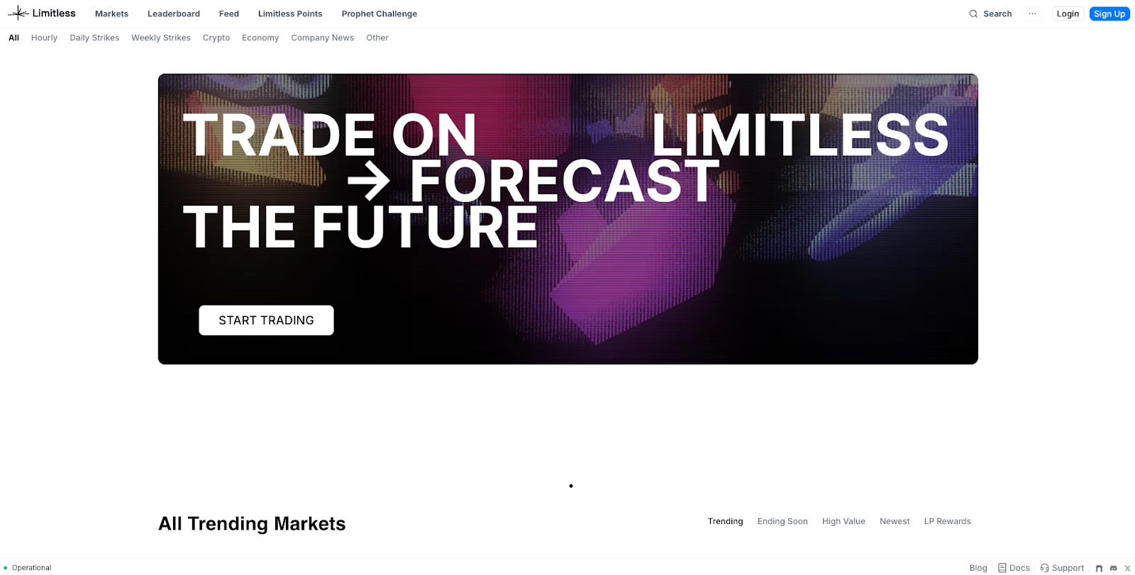 Trang chủ dự án Limitless