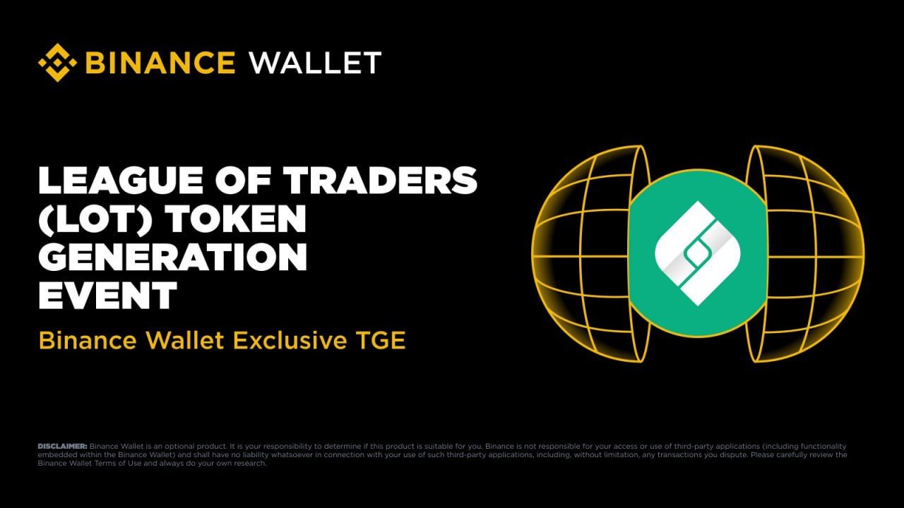 Binance Wallet ra mắt kèo IDO số 26: League of Traders (LOT)