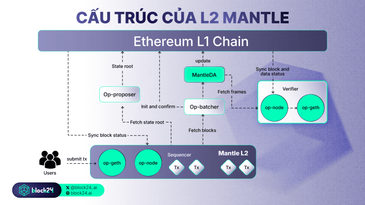 Sơ đồ cấu trúc của Mantle