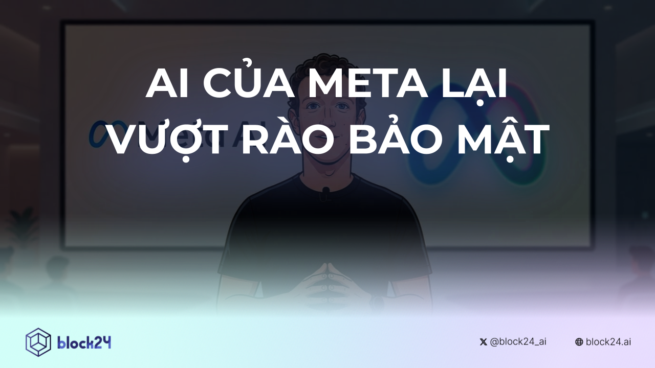 AI của Meta lại vượt rào bảo mật