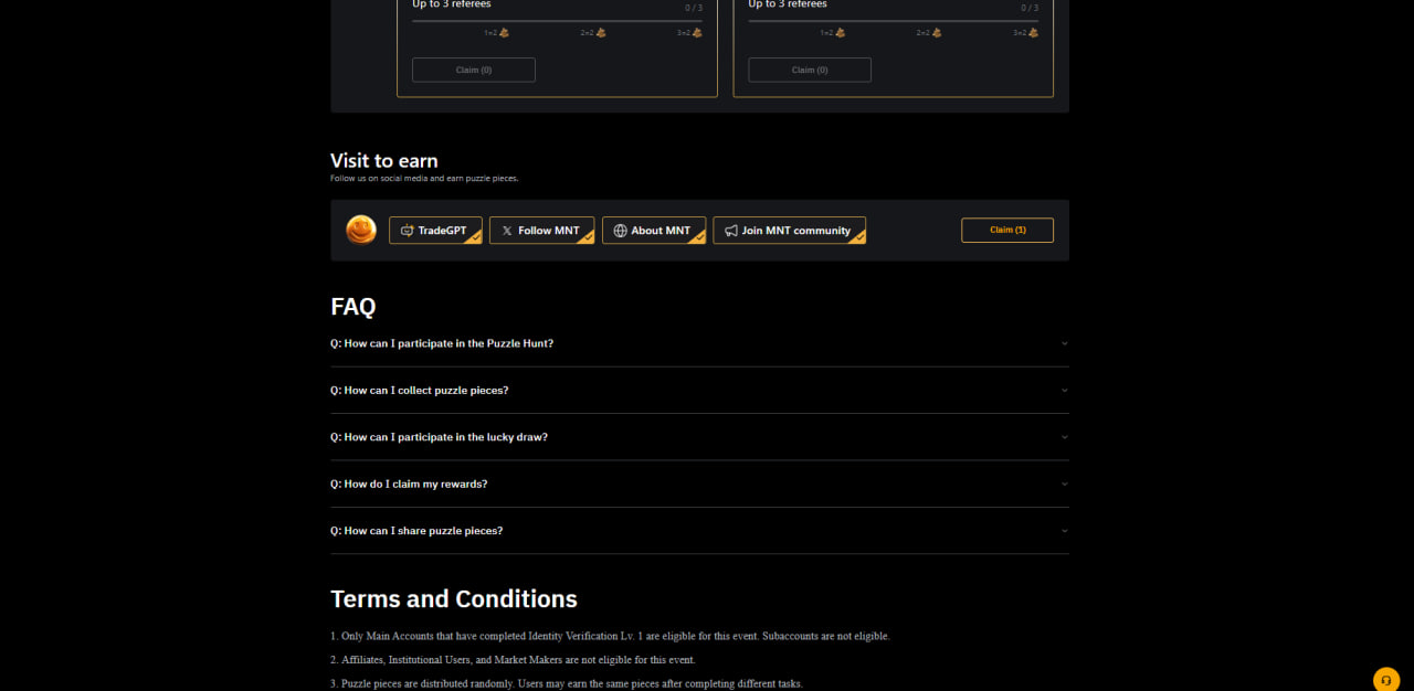 Visit to Earn