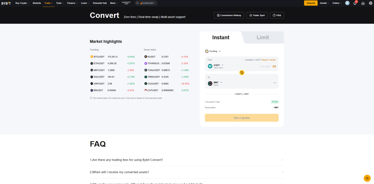 Convert to Earn