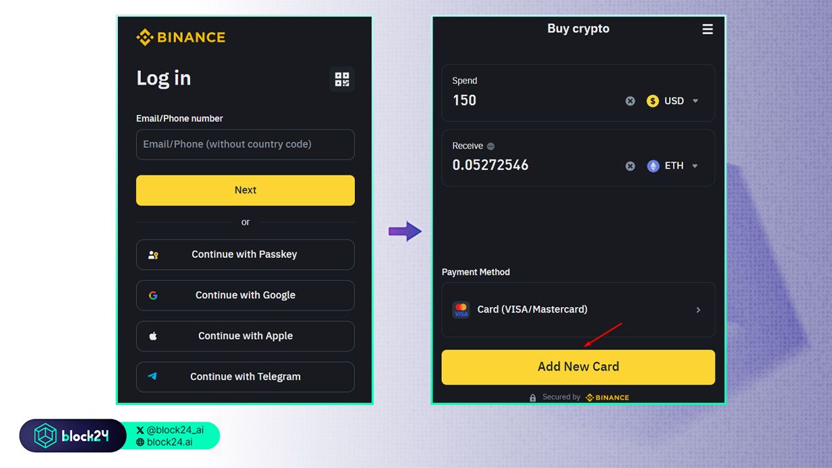 Thêm thẻ thanh toán mua coin