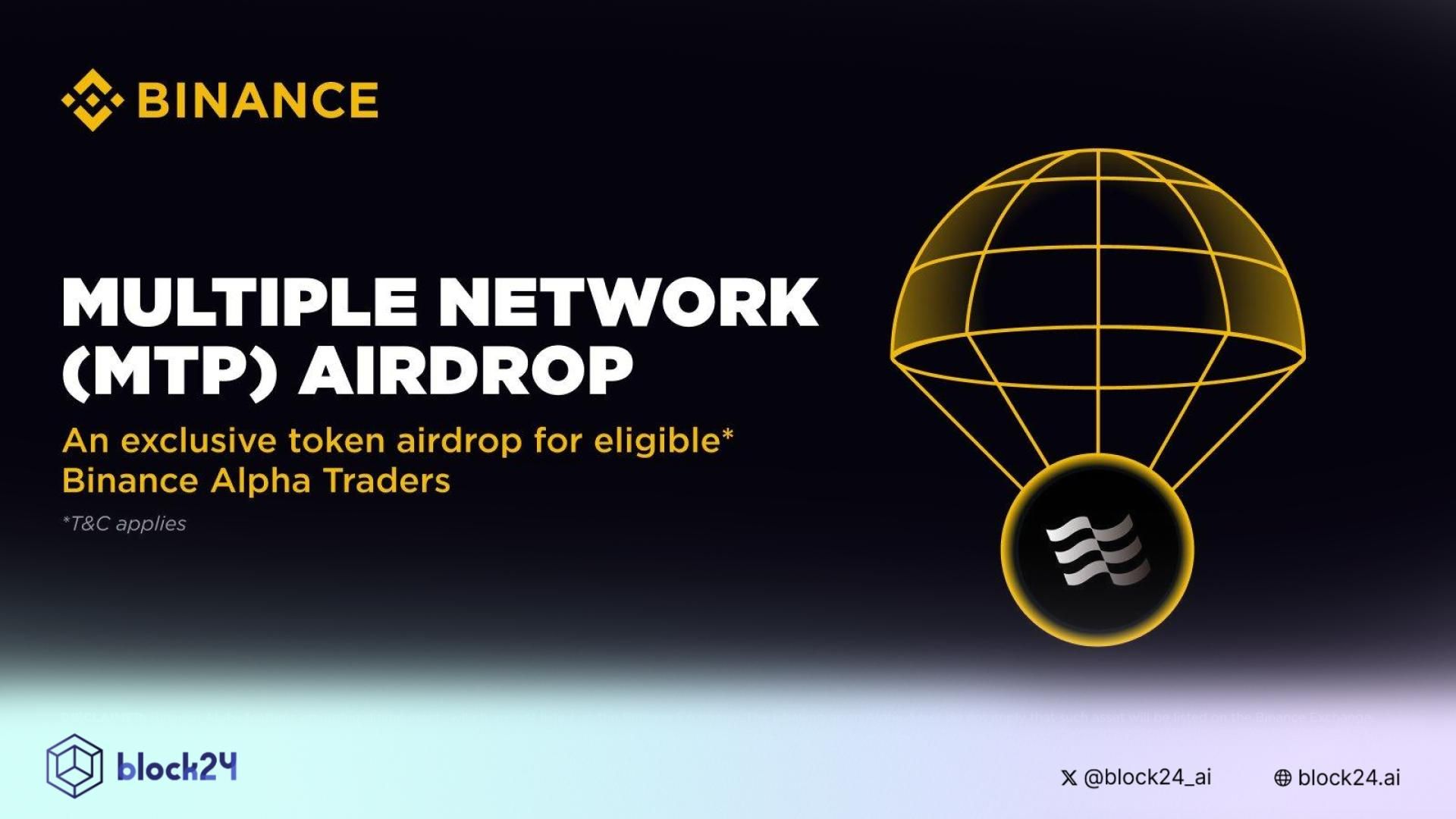 Binance sẽ Airdrop 2 đồng coin này vào ngày 26/8/2025!