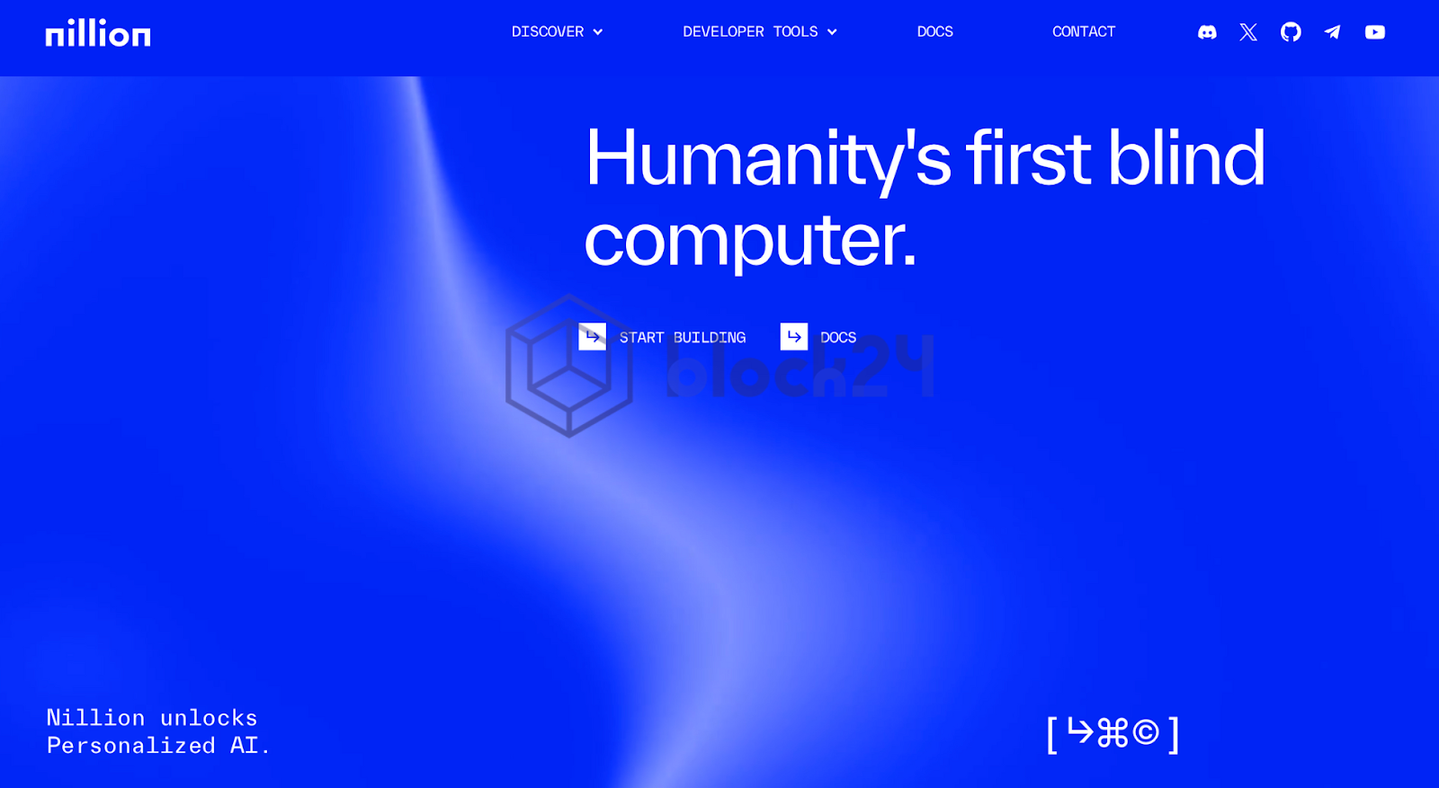Trang chủ dự án Nillion