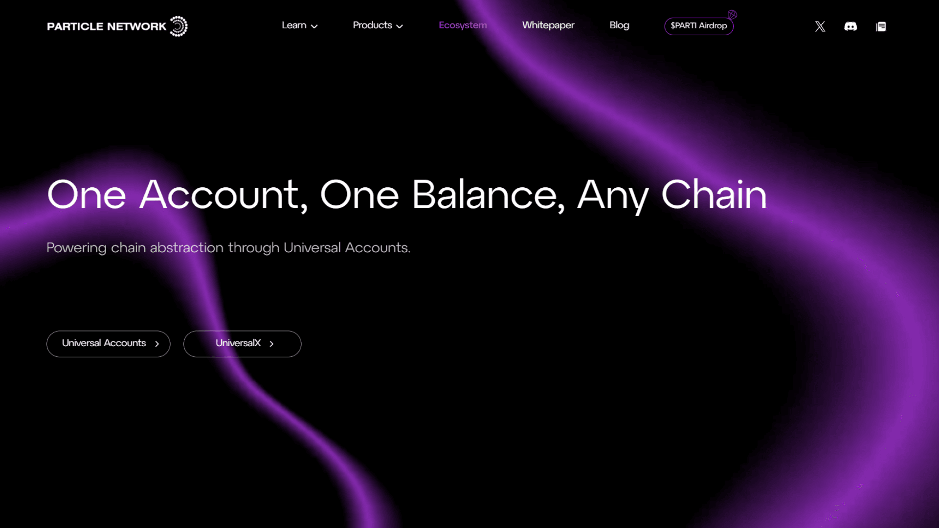 Particle Network - Một tài khoản, một số dư và trên bất kỳ chain nào