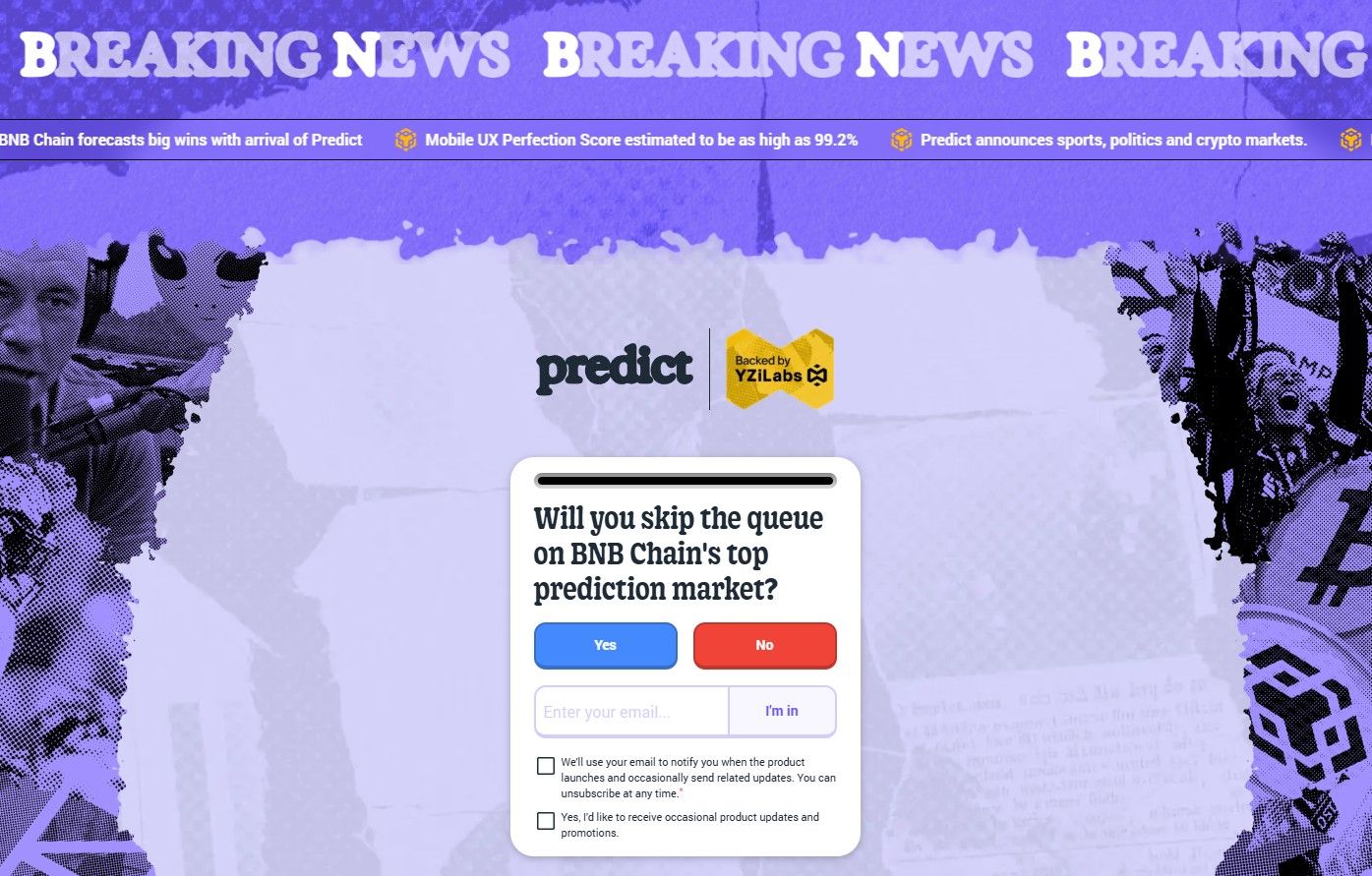 Trang chủ của Predict.Fun