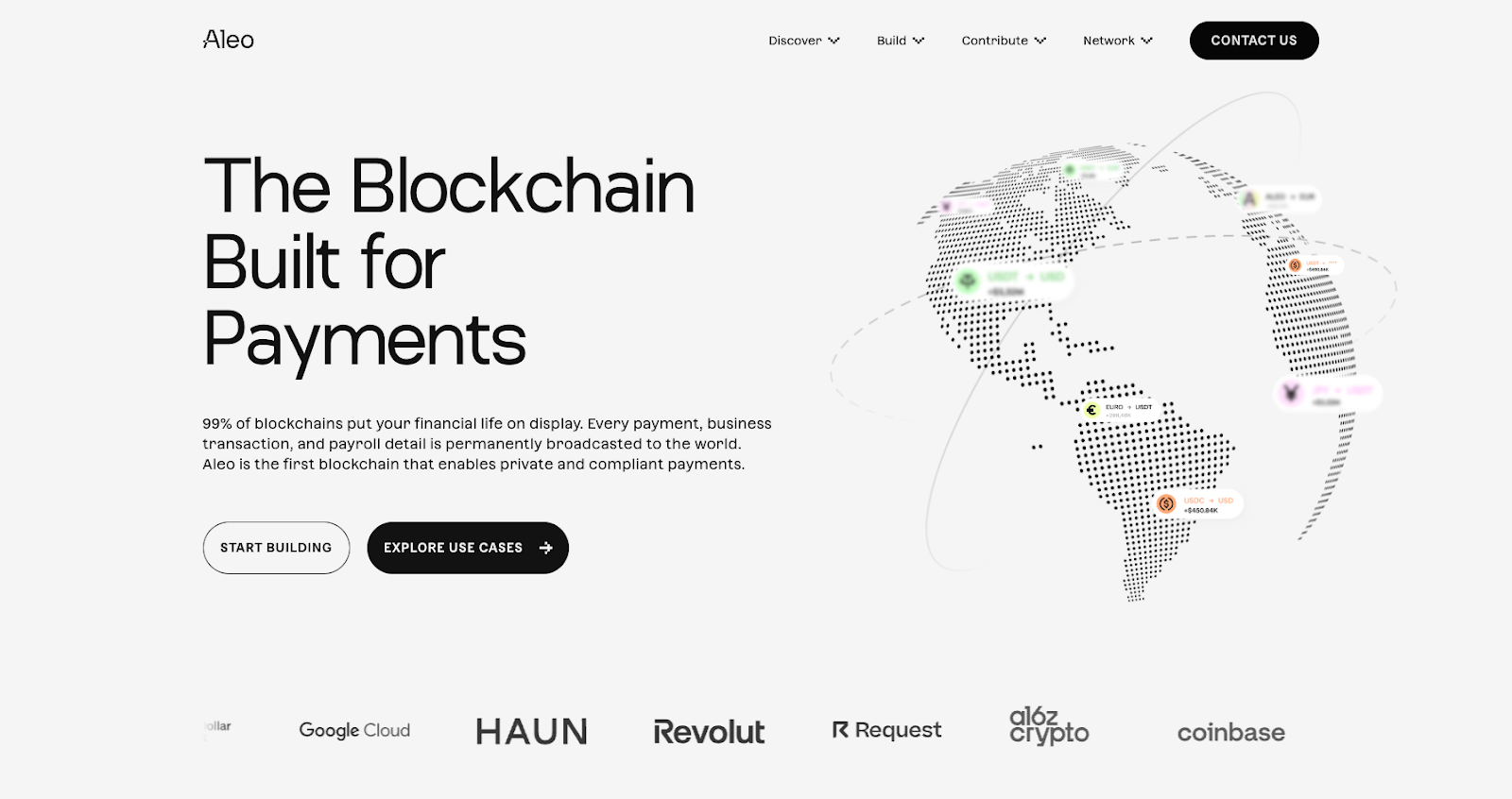 Trang chủ dự án Aleo