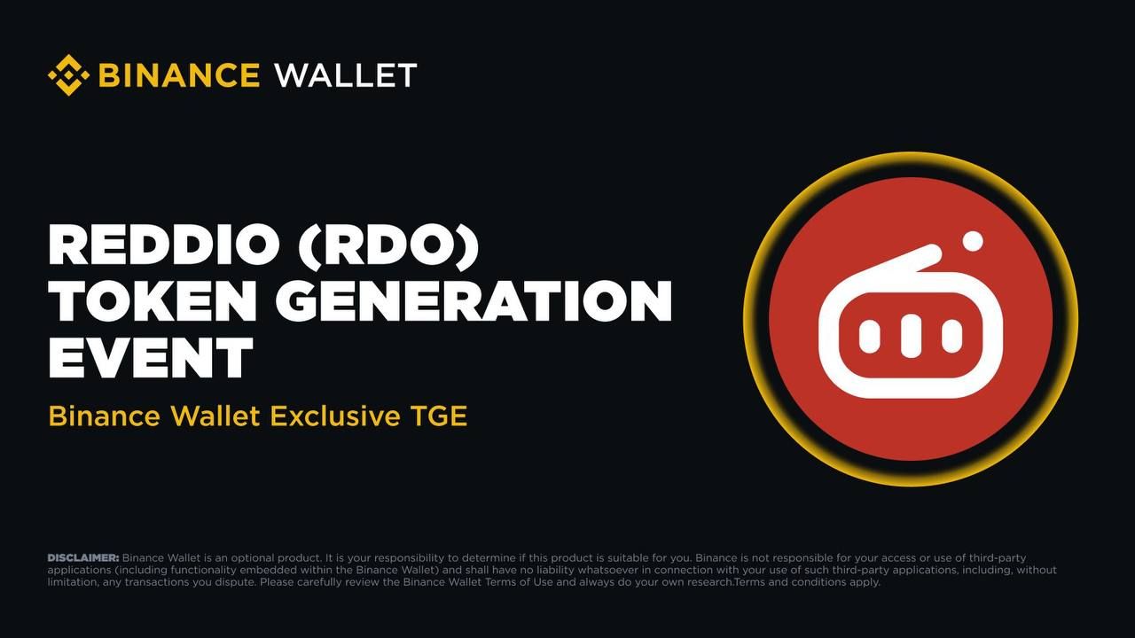 Binance Wallet khởi động đợt IDO thứ 20: Reddio (RDO)!