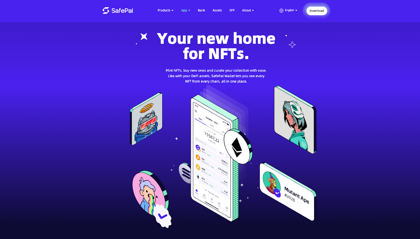 SafePal hỗ trợ đa dạng sản phẩm NFT