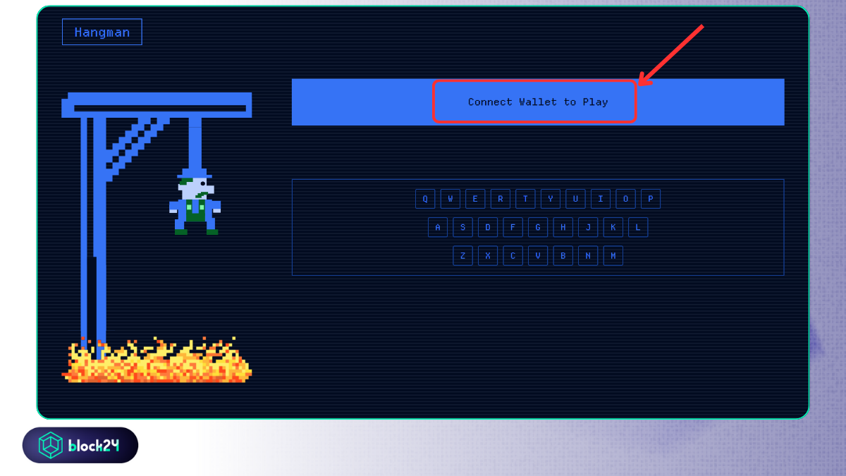 Kết nối ví với Hangman Game